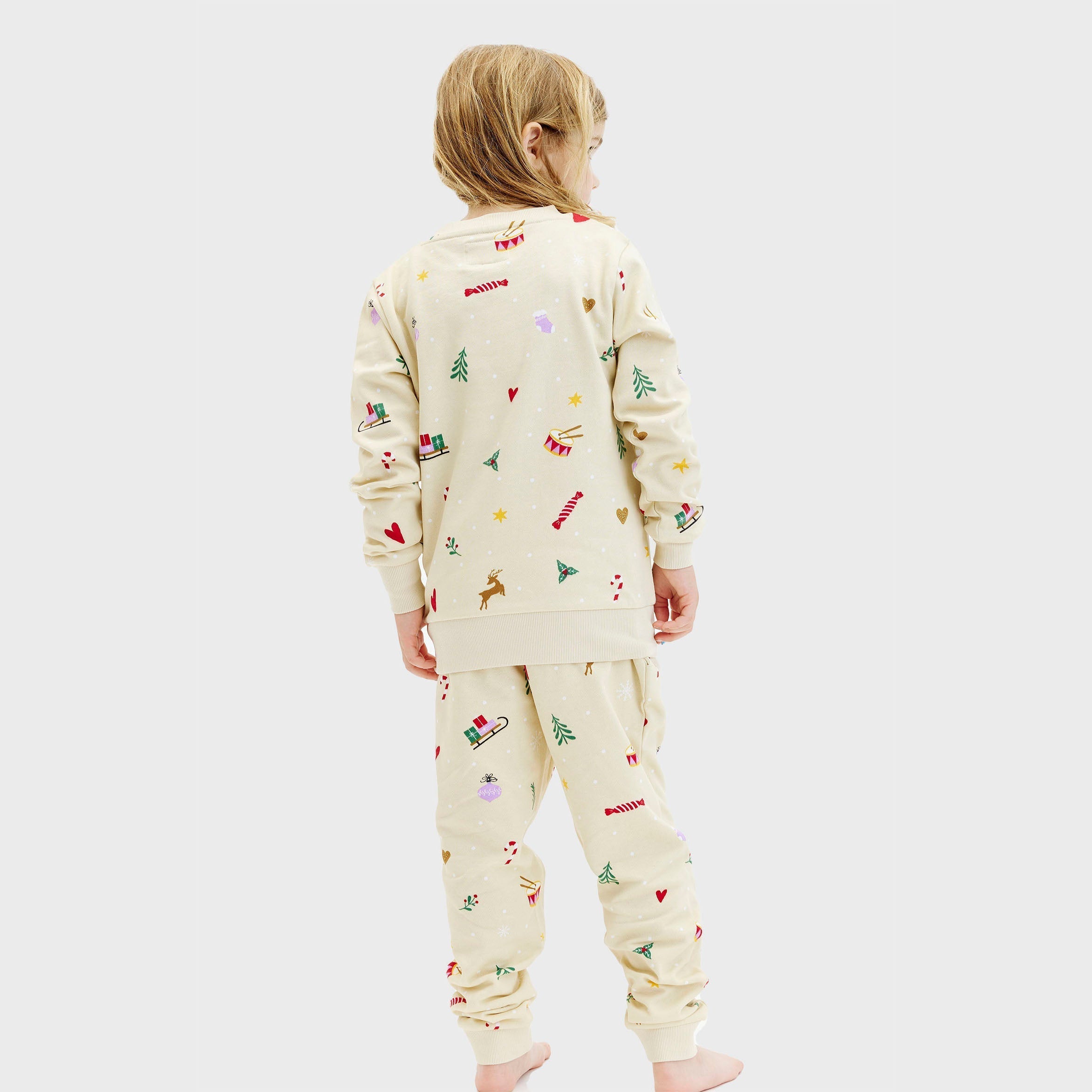 Sweatset beige - Kinder.